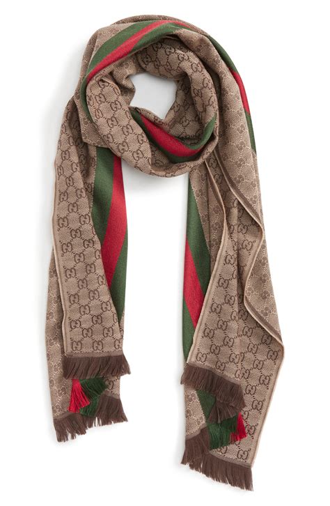 gucci wool scarf sale|original Gucci silk scarf.